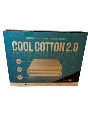 DreamSmart Cool Cotton 2.0 Mattress Protector  with Engineered Comfort